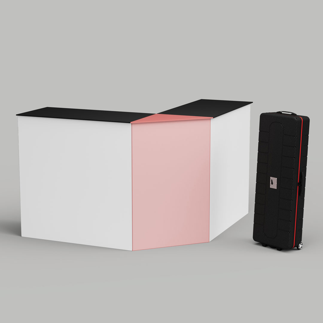 LEDUP Counter One Corner